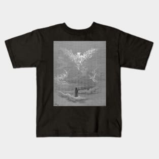 High Resolution Gustave Doré Paradiso Illustration The Roman Eagle Kids T-Shirt